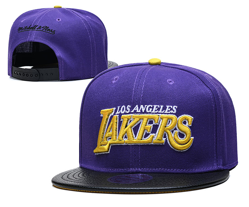 2021 NBA Los Angeles Lakers #2 TXMY->soccer hats->Sports Caps